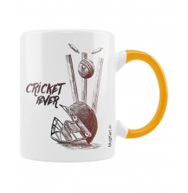 Mugkart Ceramic Coffee Cup Printed Cricket Match Coffee Mug For Cricket Match - 1 Piece (aaa - Mug), 1002