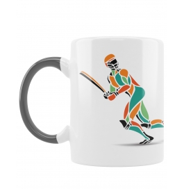 Mugkart Ceramic Coffee Cup Printed Cricket Match Coffee Mug For Cricket Match - 1 Piece (aaa - Mug), 1004