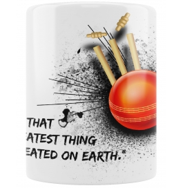 Mugkart Ceramic Coffee Cup Printed Cricket Match Coffee Mug For Cricket Match - 1 Piece (aaa - Mug), 1032