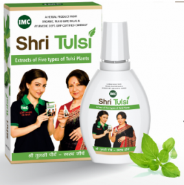 Imc Shri Tulsi Drops For Fever, Diabetes, Stress & Kidney Stones