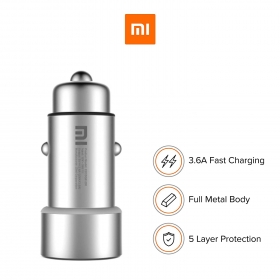 Mi Car Charger Silver
