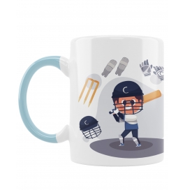 Mugkart Ceramic Coffee Cup Printed Cricket Match Coffee Mug For Cricket Match - 1 Piece (aaa - Mug), 1009