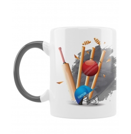 Mugkart Ceramic Coffee Cup Printed Cricket Match Coffee Mug For Cricket Match - 1 Piece (aaa - Mug), 1011