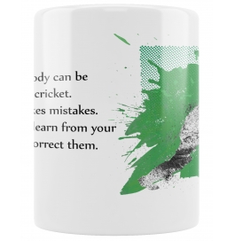 Mugkart Ceramic Coffee Cup Printed Cricket Match Coffee Mug For Cricket Match - 1 Piece (aaa - Mug), 1008