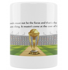 Mugkart Ceramic Coffee Cup Printed Cricket Match Coffee Mug For Cricket Match - 1 Piece (aaa - Mug), 1025