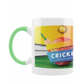 Mugkart Ceramic Coffee Cup Printed Cricket Match Coffee Mug For Cricket Match - 1 Piece (aaa - Mug), 1006